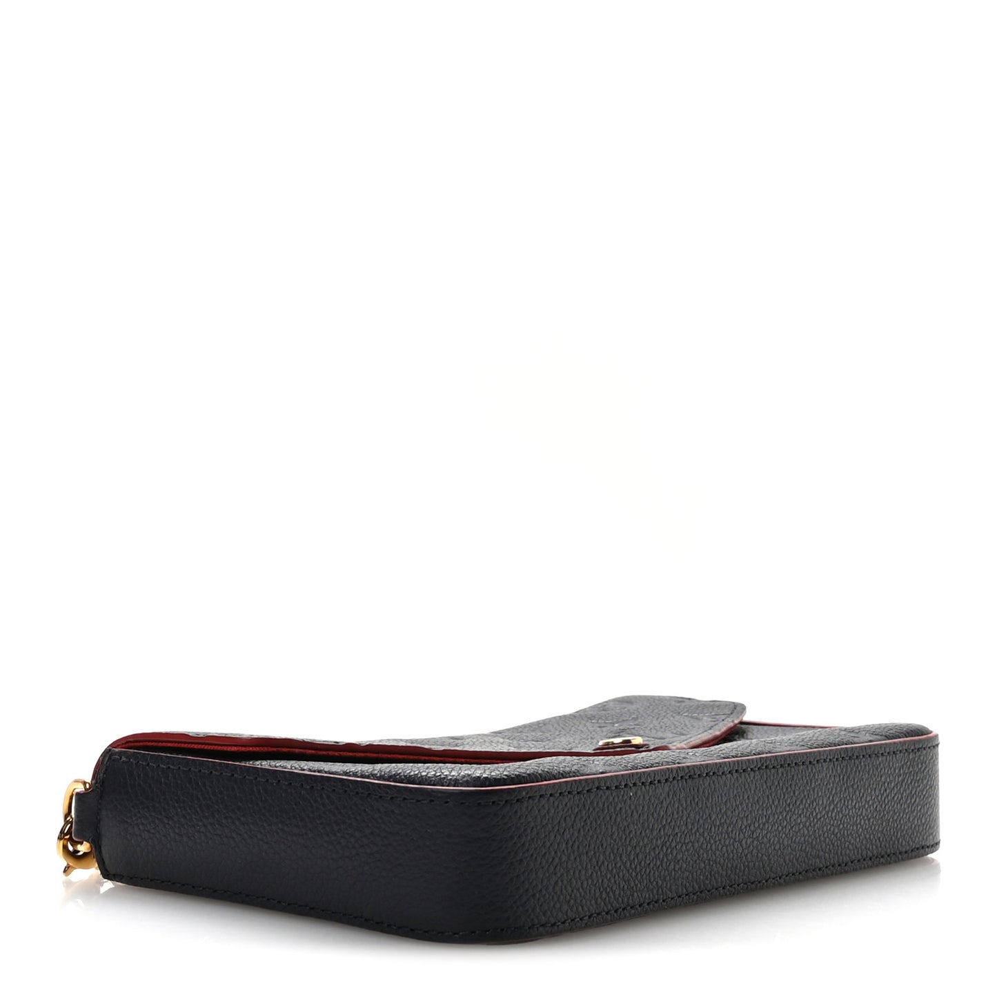Empreinte Pochette Felicie Chain Wallet Marine Rouge