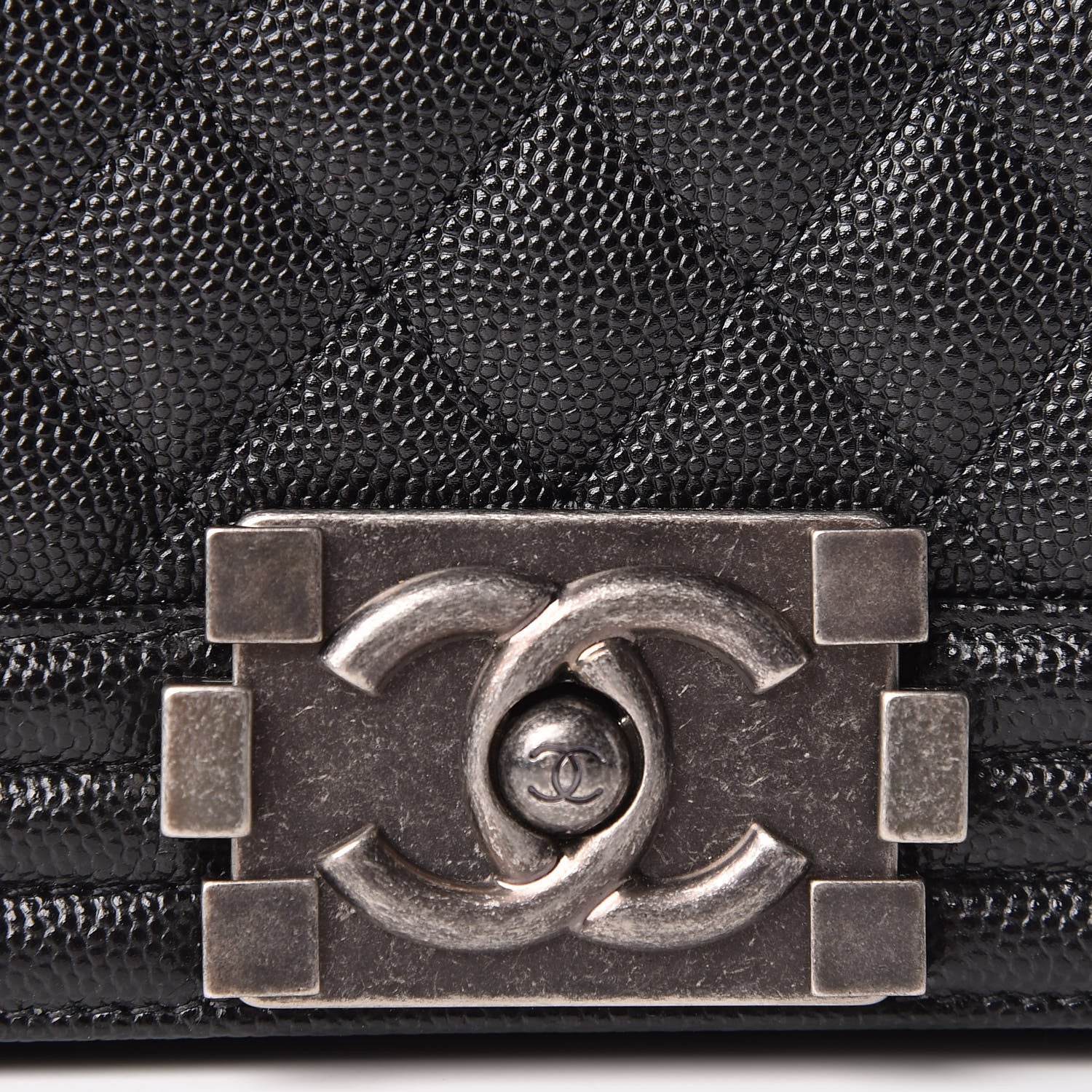 Chanel Caviar Quilted Small Boy Flap Black 10 of 11