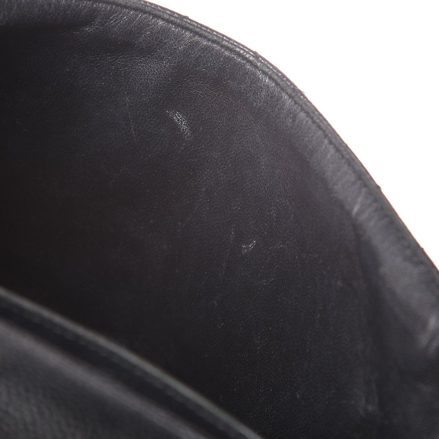 Caviar Quilted Jumbo Kelly Flap Black