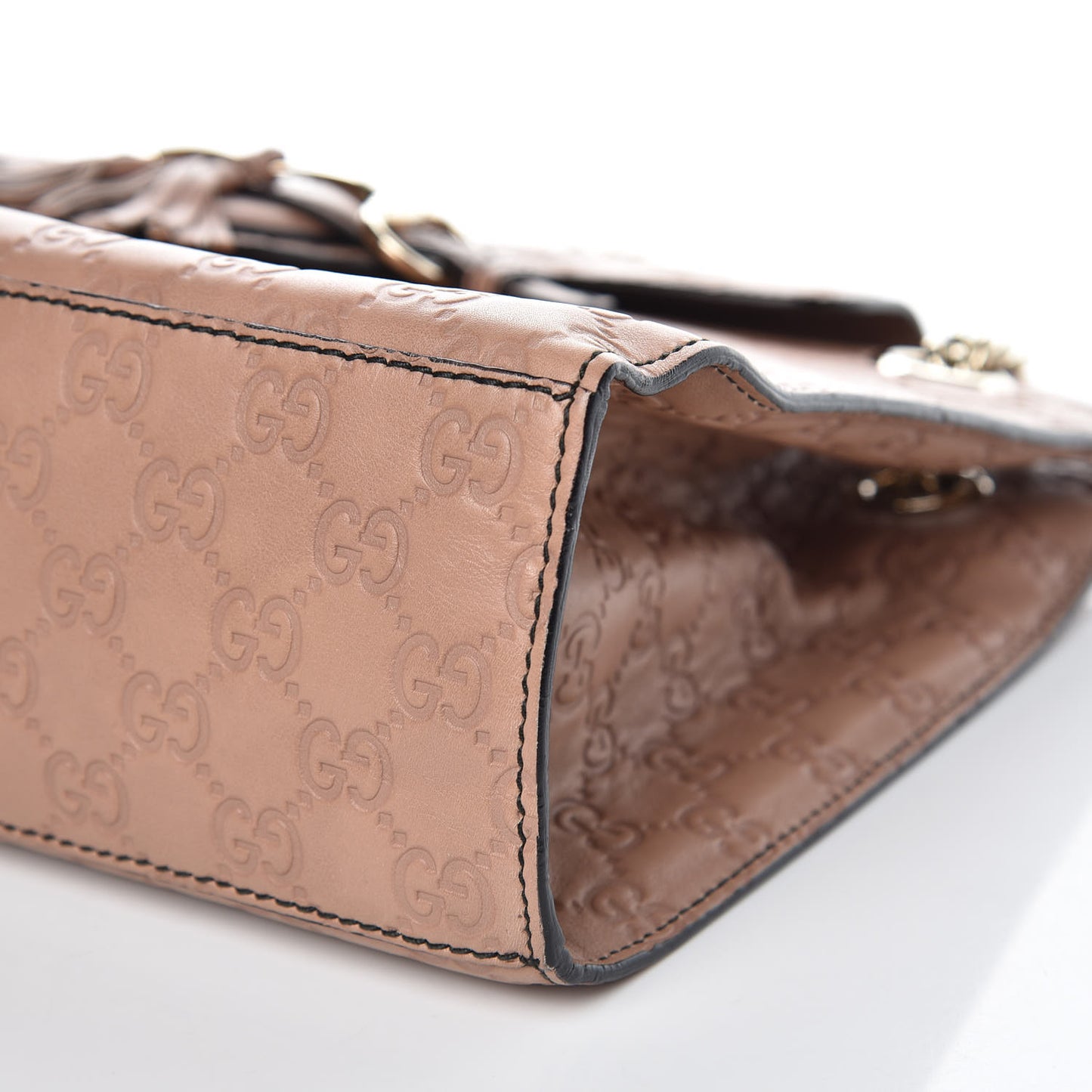 Guccissima Large Emily Chain Shoulder Bag Camelia