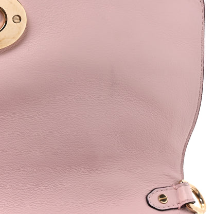 Christian Dior Metallic Bullcalf Small Be Dior Flap Pale Gold 12 of 19