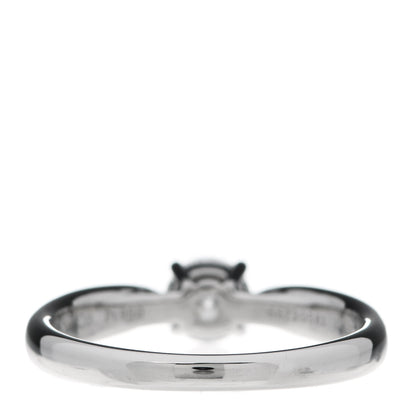 Tiffany Platinum Diamond .37ct Harmony Solitaire Engagement Ring 48 4.5 4 of 6