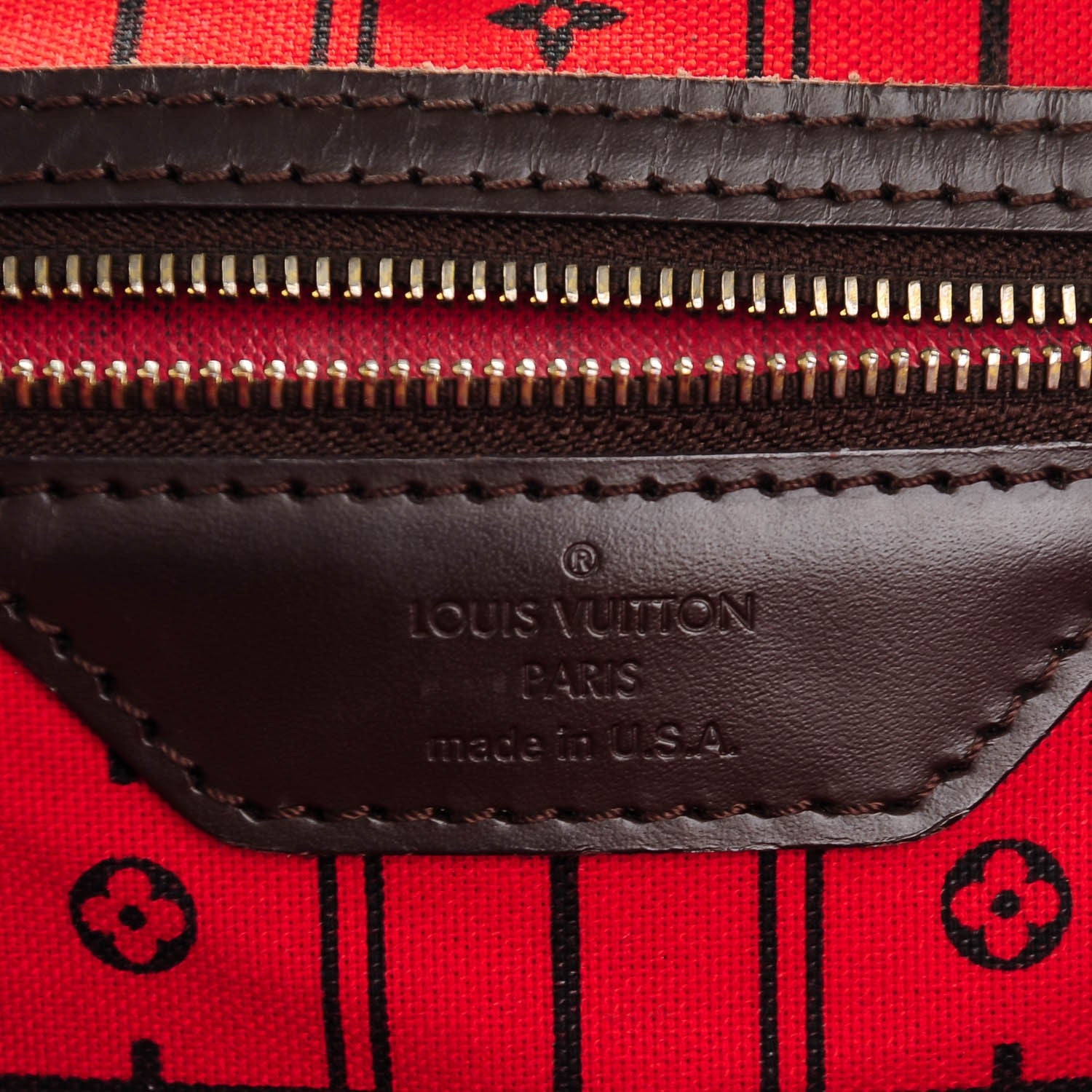 Louis Vuitton Damier Ebene Neverfull GM 9 of 12