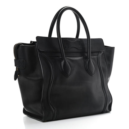 Celine Smooth Calfskin Mini Luggage Black 3 of 16