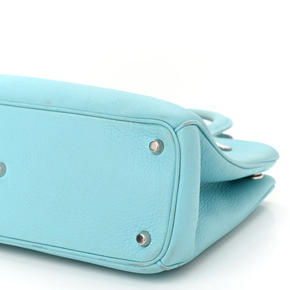 Christian Dior Smooth Calfskin Medium Diorissimo Tote Light Blue 9 of 16