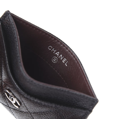 Chanel Caviar Quilted Card Holder Black 6 of 7
