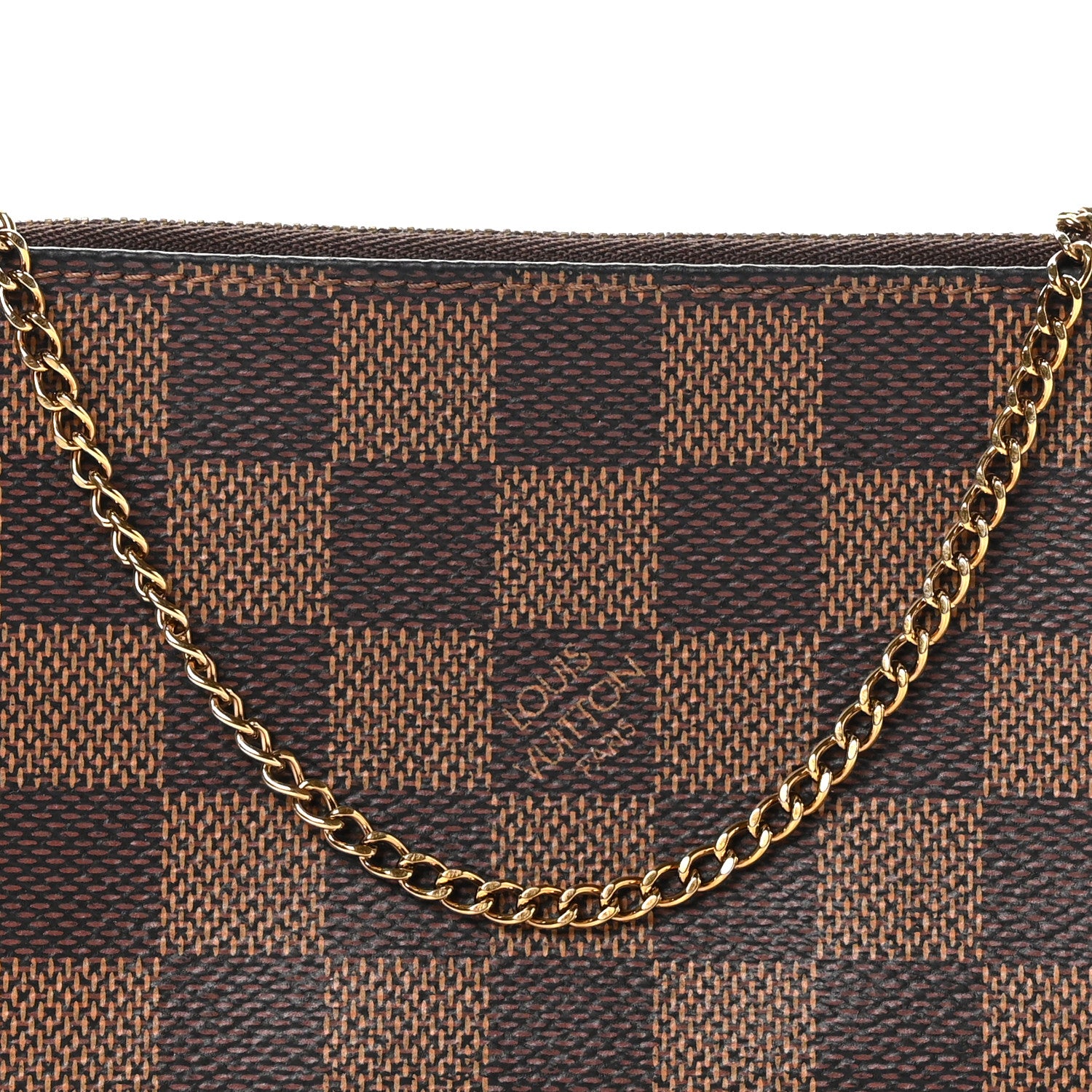 Louis Vuitton Damier Ebene Mini Pochette Accessories 8 of 10