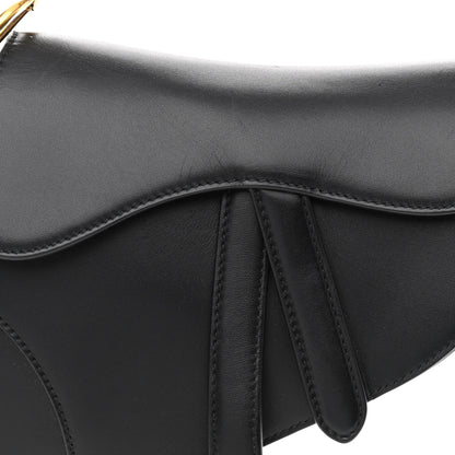 Christian Dior Calfskin Mini Saddle Bag Black 8 of 12