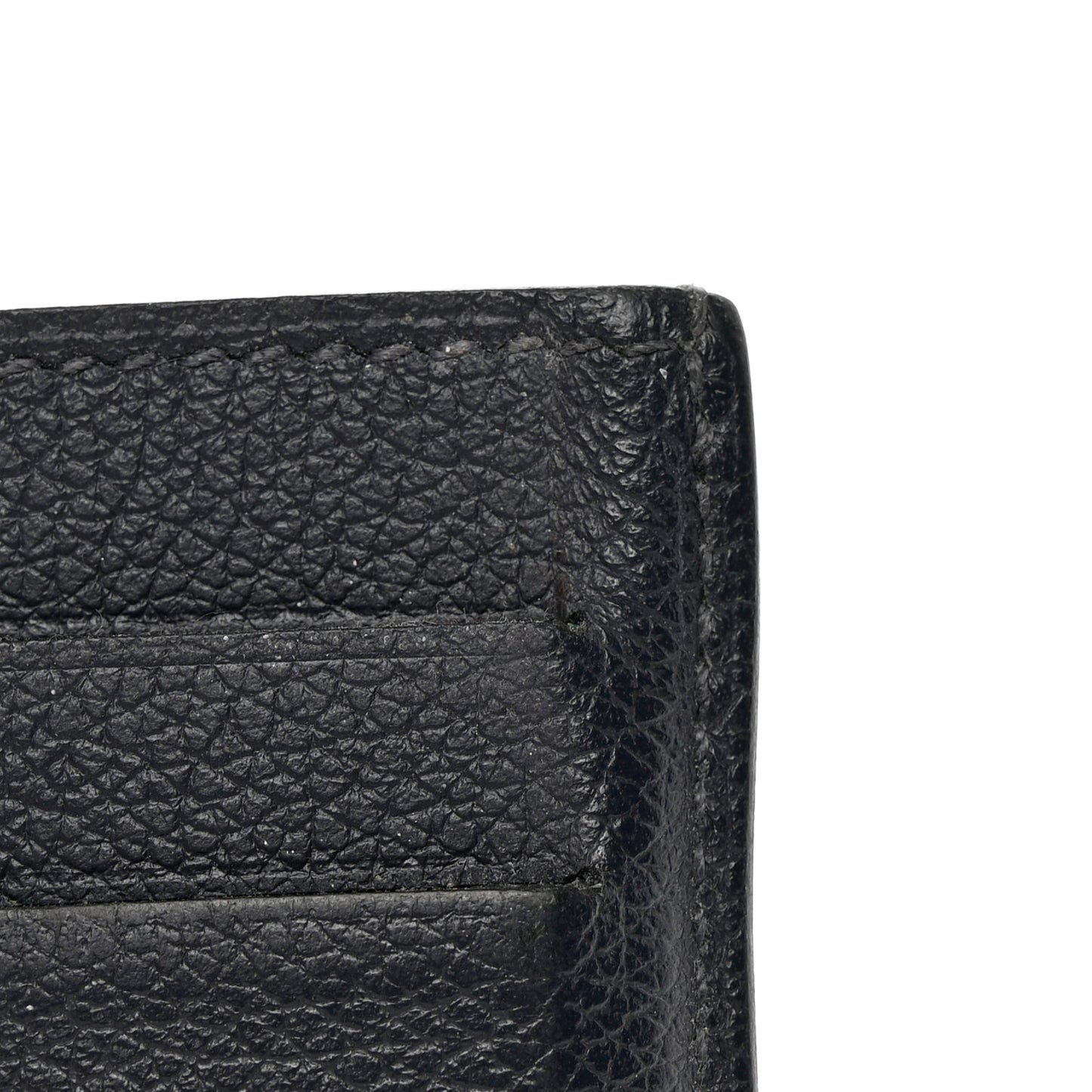 Evercolor Citizen Twill Card Case Bleu Nuit Vert Moyen Bleu Saphir