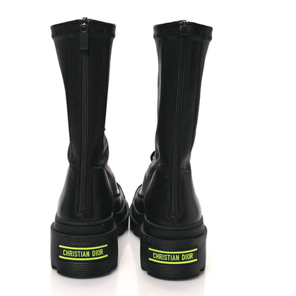 Christian Dior Nappa Stretch Dior Arcade Boots 37.5 Black 5 of 10
