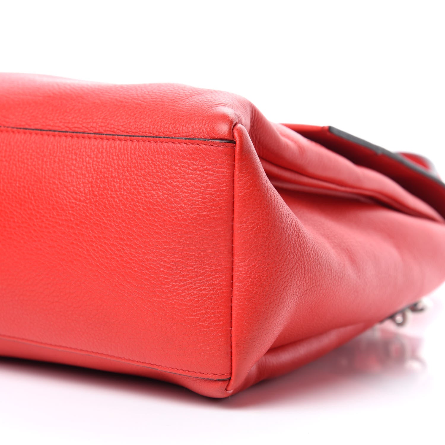 Givenchy Calfskin Small Pandora Pure Flap Bag Medium Red 7 of 12