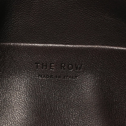 The Row Grained Calfskin Rene Crossbody Dark Brown 6 of 9