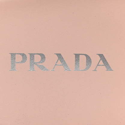 Prada Shearling Metal Triangle Logo Lug Sole 20mm Slide Sandals 38.5 Orchidea 7 of 9