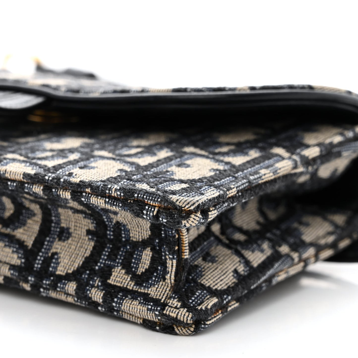 Oblique Saddle Belt Bag Blue