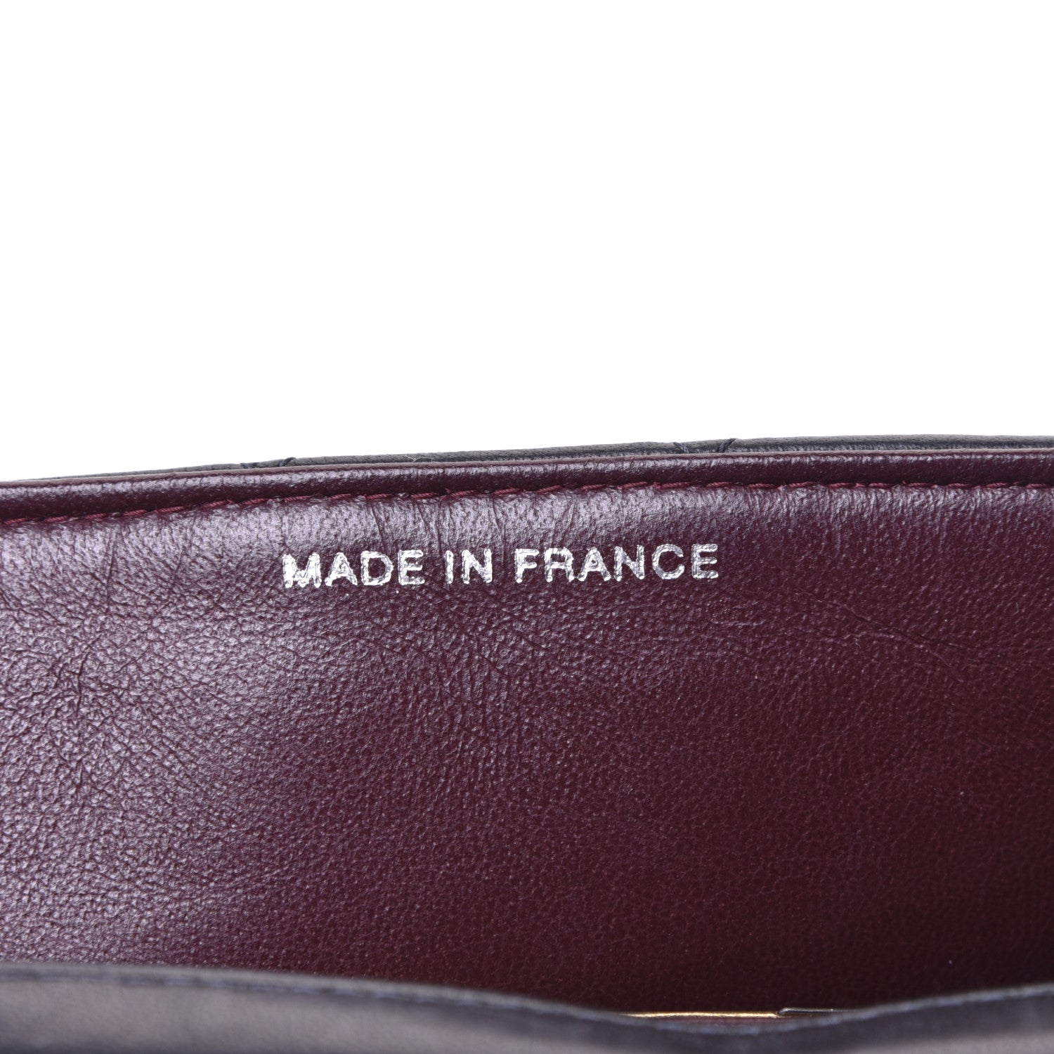 Chanel Lambskin Quilted Mini Square Flap Black 8 of 17