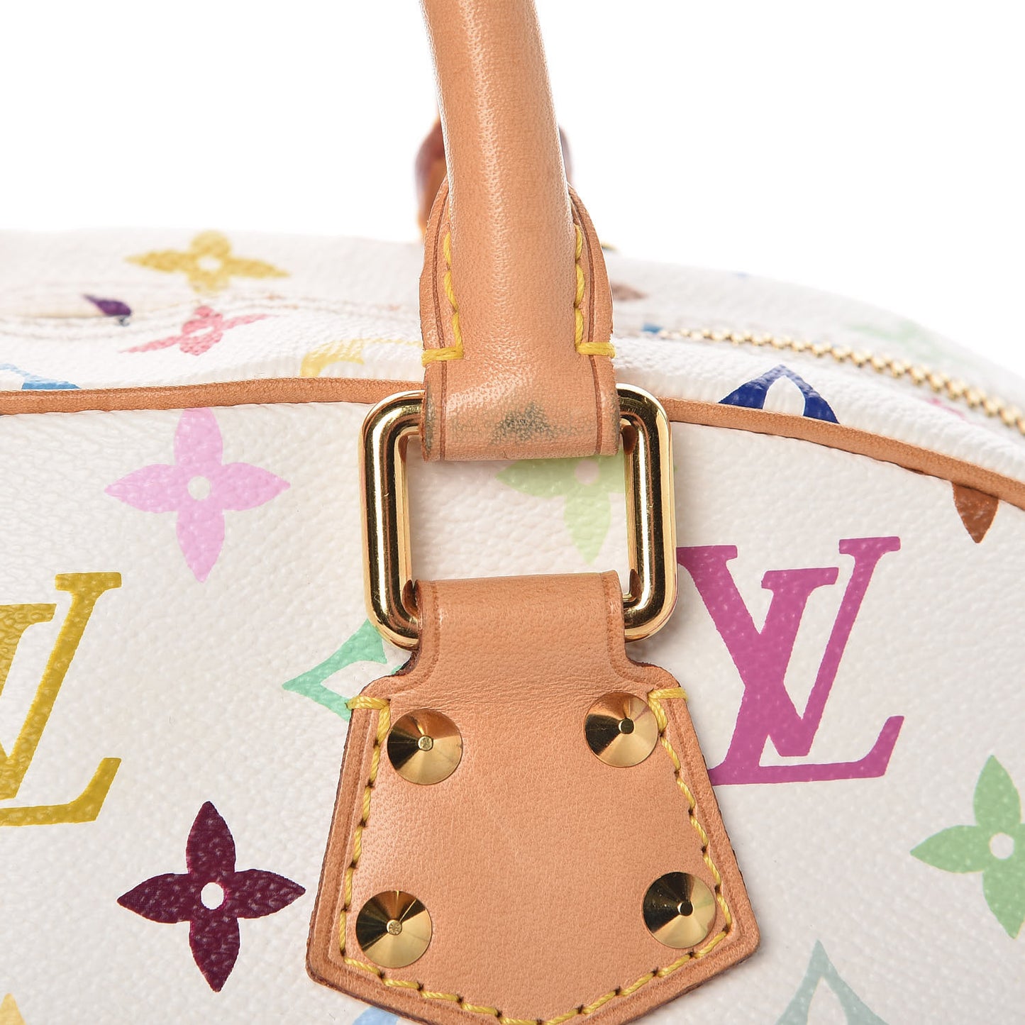 Monogram Multicolor Trouville White