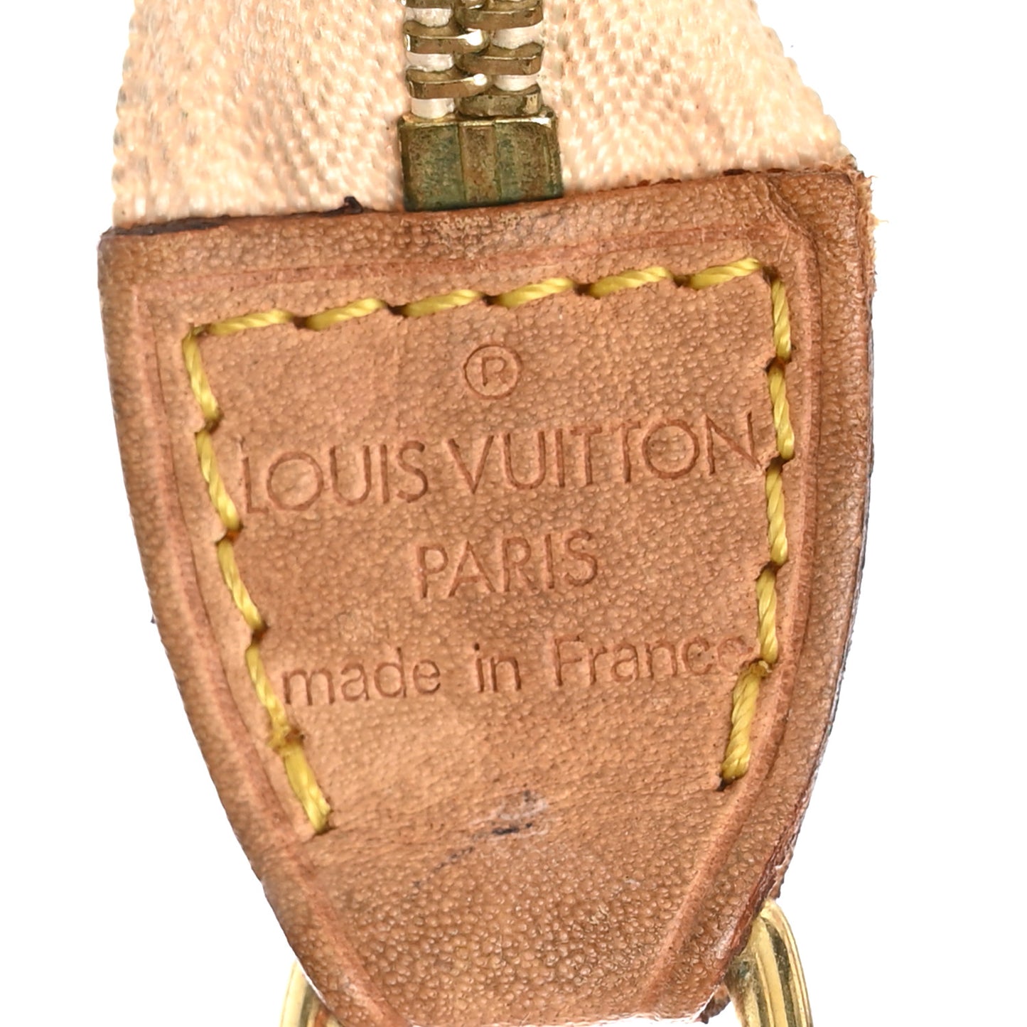 Monogram Multicolor Pochette Accessories White