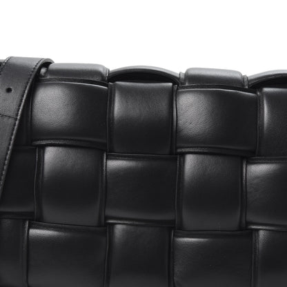 Bottega Veneta Nappa Maxi Intreccio Padded Cassette Crossbody Bag Black 9 of 9