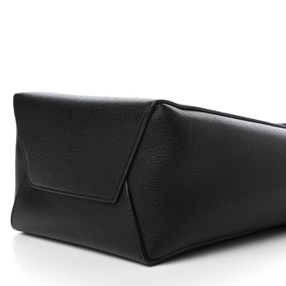 Celine Soft Grained Calfskin Small Sangle Bucket Bag Black 8 of 9
