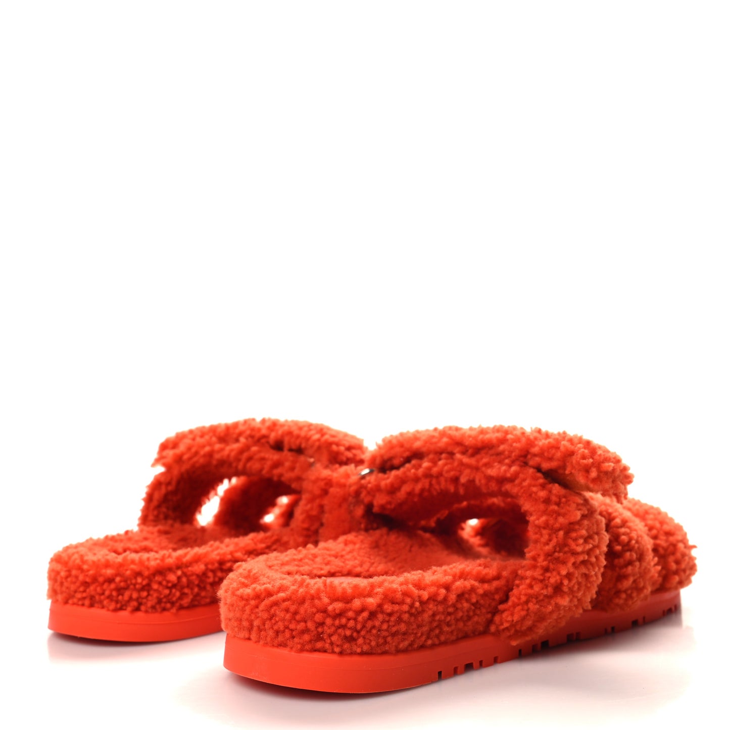 Woolskin Womens Chypre Sandals 37.5 Orange