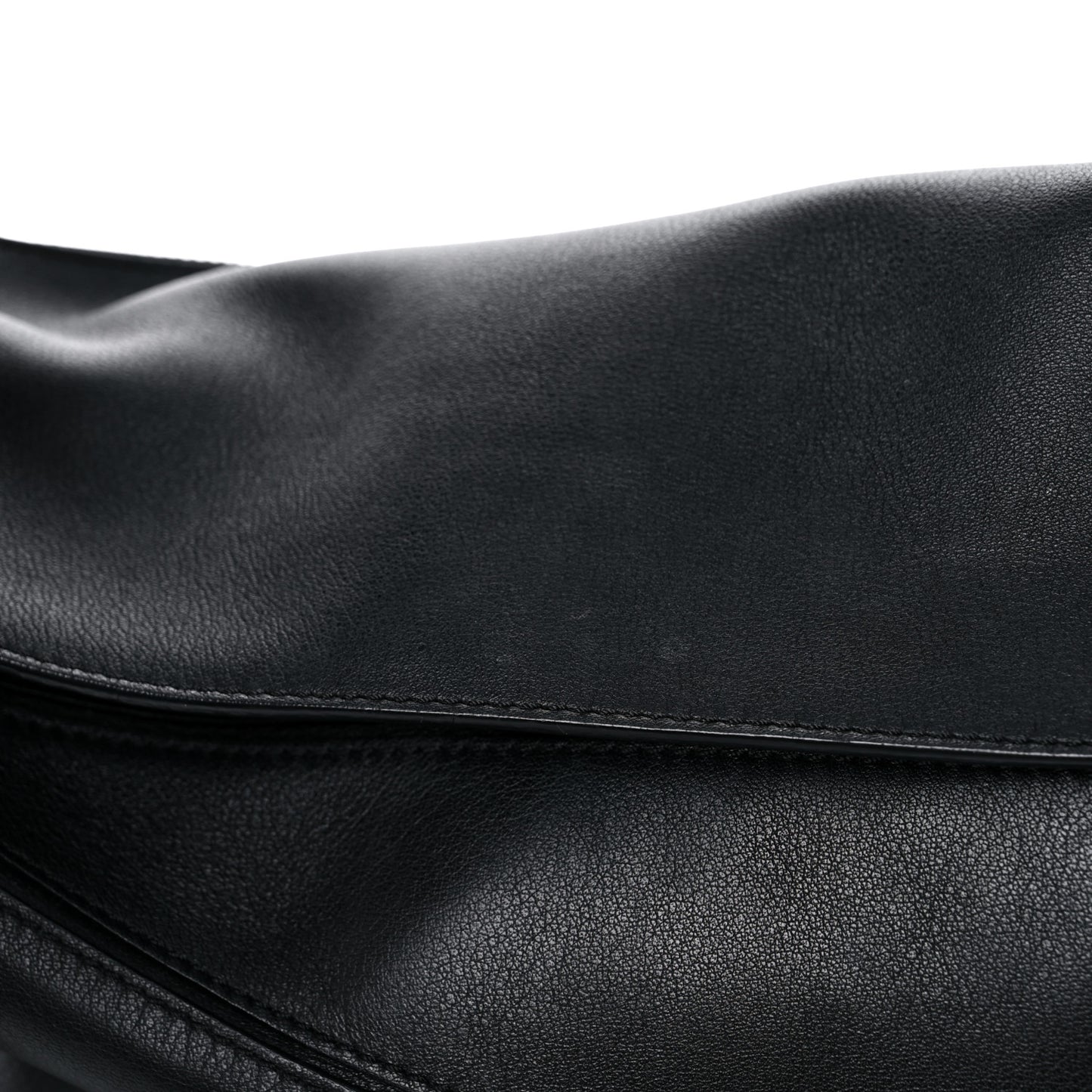 Calfskin Medium Puzzle Bag Black