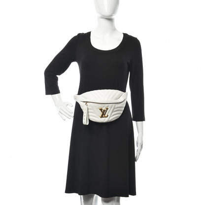Louis Vuitton Calfskin New Wave Bumbag Snow 2 of 10
