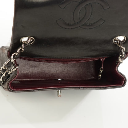 Chanel Lambskin Quilted Mini Square Flap Brown 5 of 9