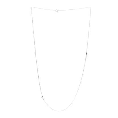 Tiffany Sterling Silver Mixed Bead Necklace 3 of 4