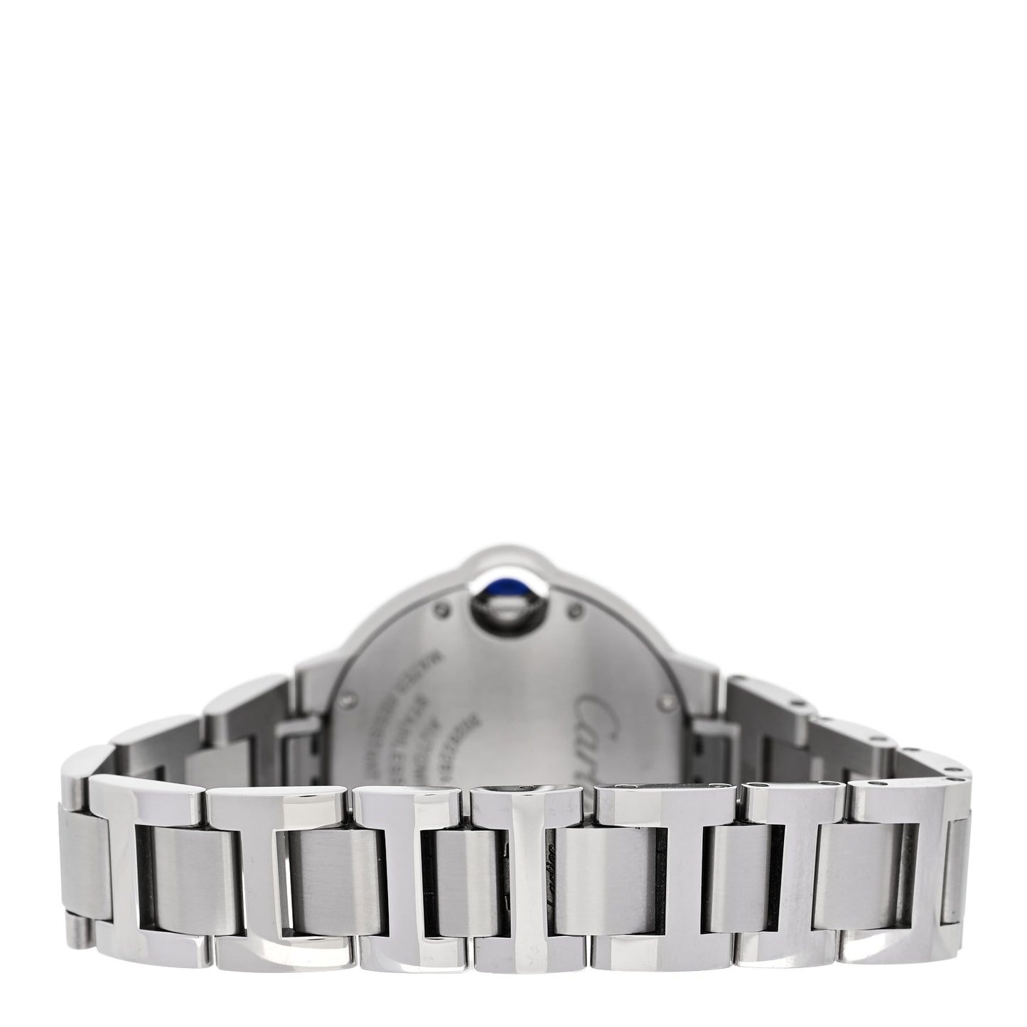 Stainless Steel Diamond Bezel 33mm Ballon Bleu De Cartier Automatic Watch