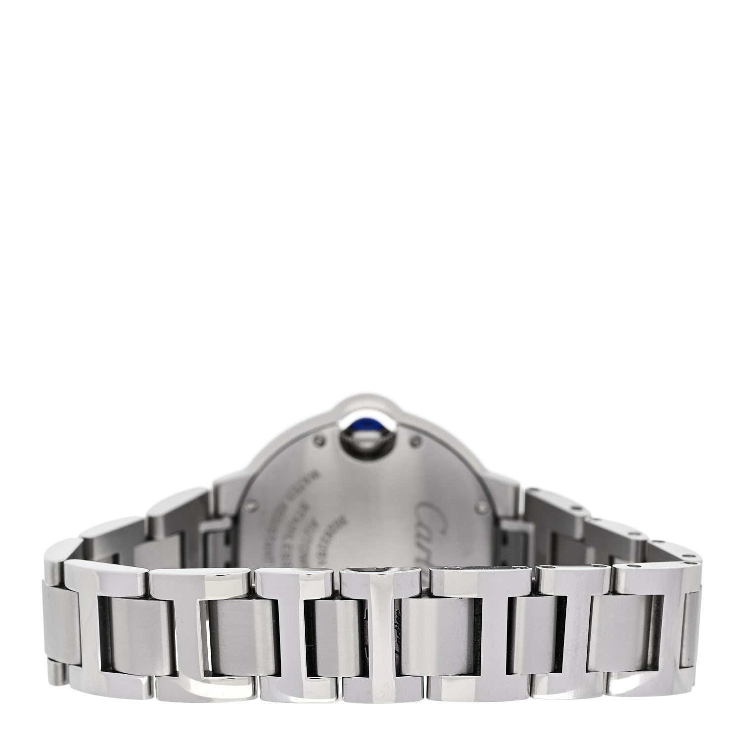 Cartier Stainless Steel Diamond Bezel 33mm Ballon Bleu De Cartier Automatic Watch 3 of 5