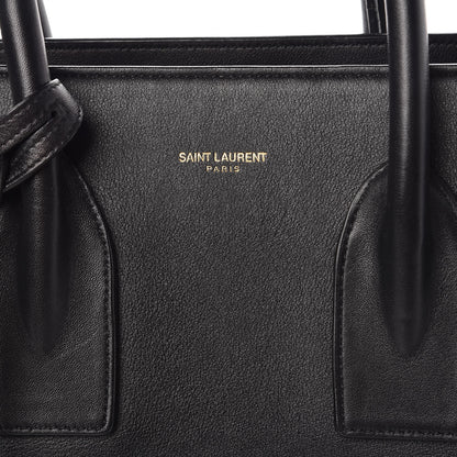 Saint Laurent Calfskin Small Sac De Jour Black 6 of 12