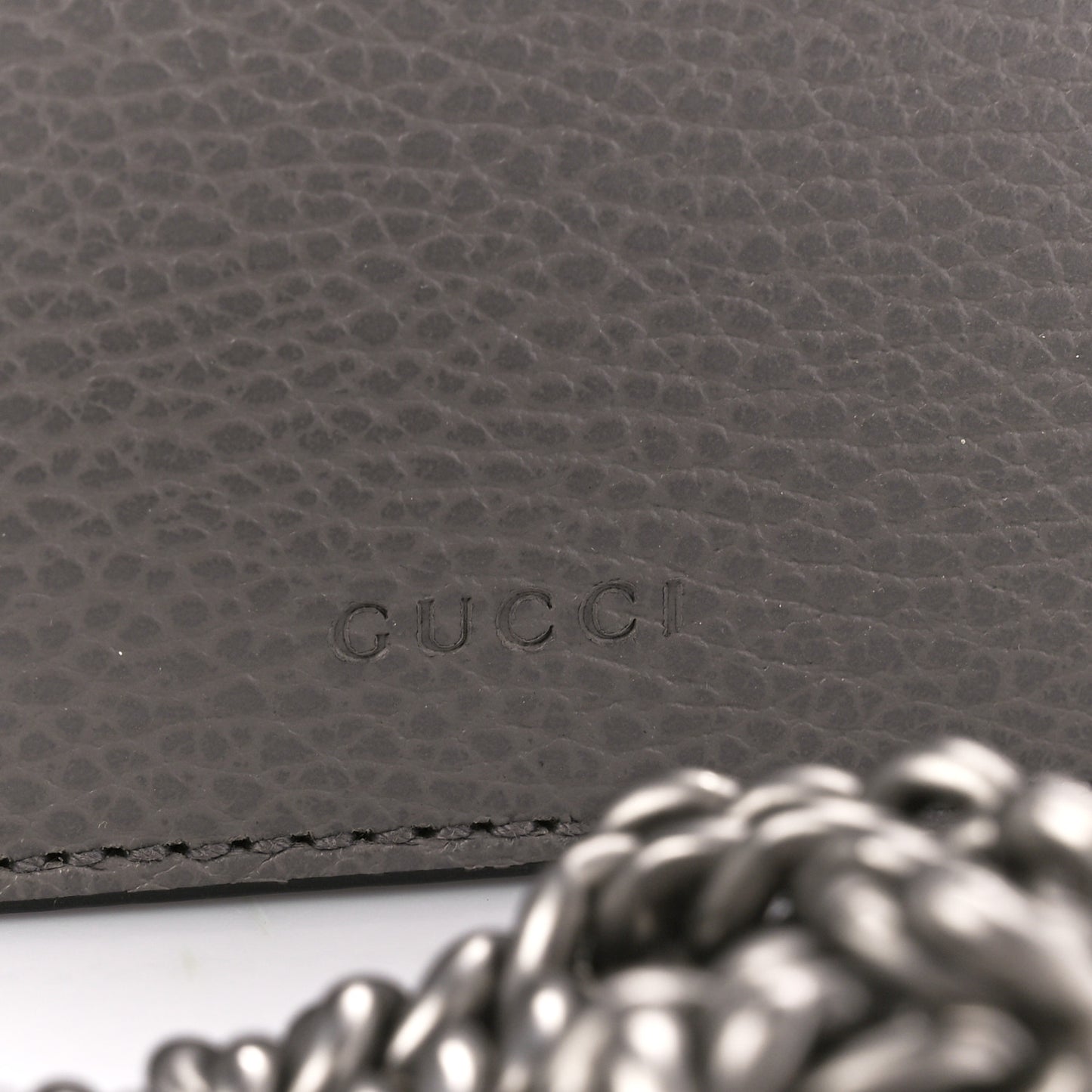 Calfskin Mini Dionysus Shoulder Bag Dusty Grey