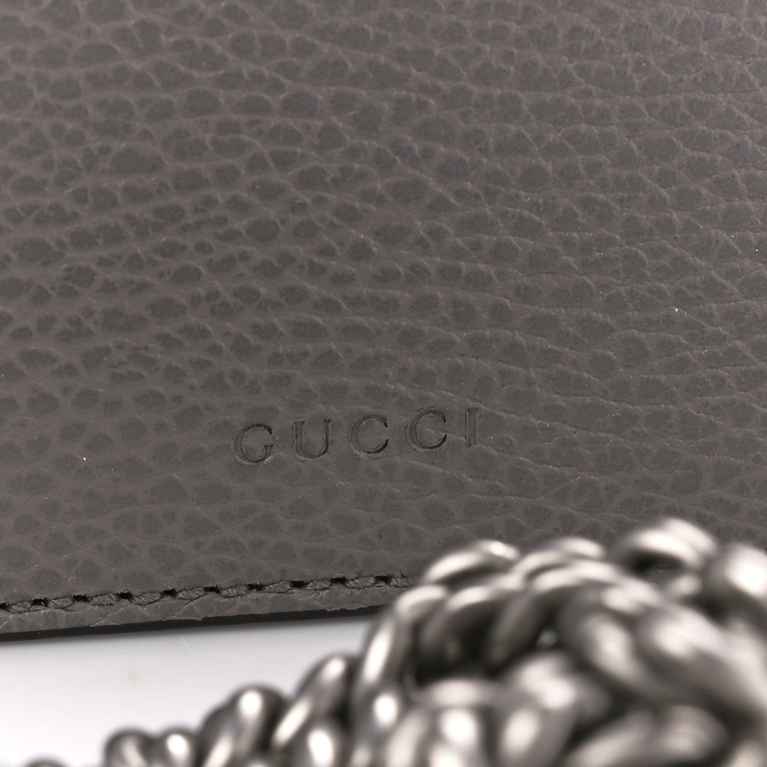 Gucci Calfskin Mini Dionysus Shoulder Bag Dusty Grey 8 of 11