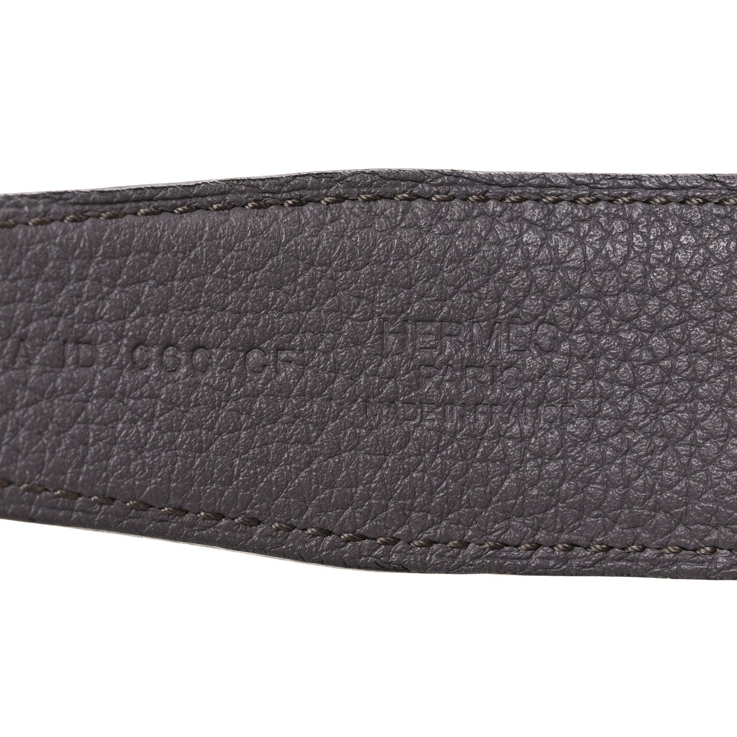 Hermes Box Togo 32mm H Belt 80 32 Black Etain 5 of 5