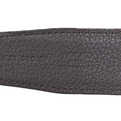 Hermes Box Togo 32mm H Belt 80 32 Black Etain 5 of 5