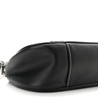 Christian Dior Calfskin Saint Germain Shoulder Bag Black 9 of 10