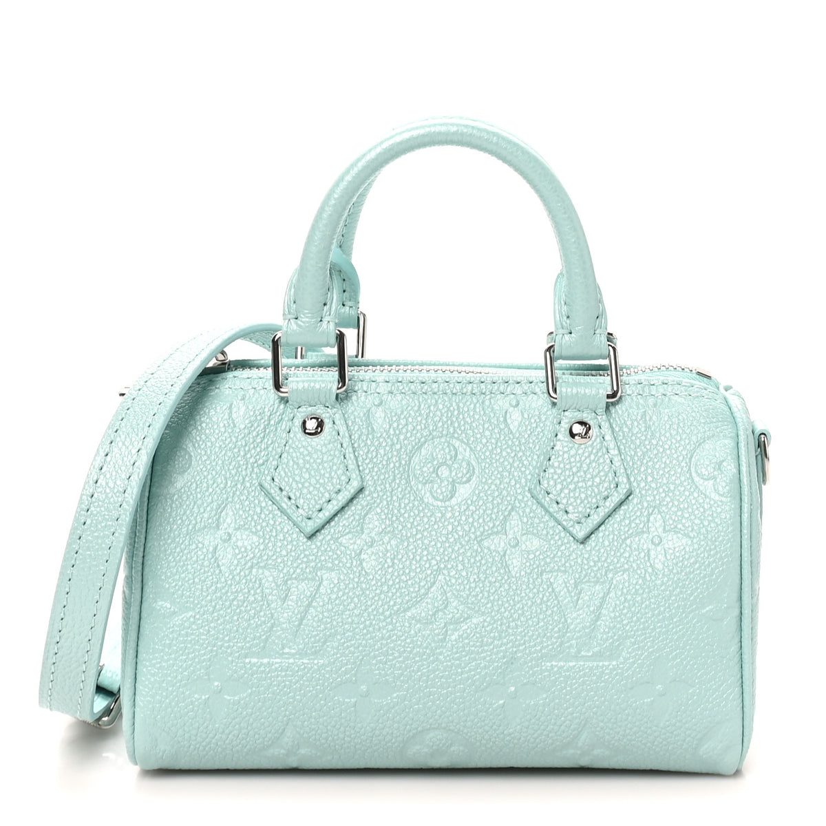 Empreinte Monogram Nano Speedy Pearly Lagoon Turquoise