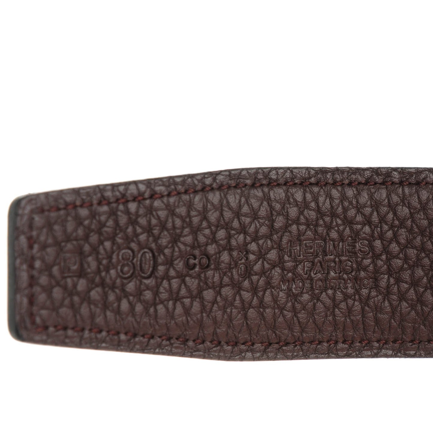 Box Togo 32mm H Belt 80 Black Chocolate