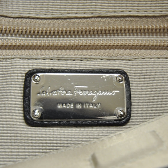 FASHIONPHILE SALVATOREFERRAGAMONylonVaraBalletFlatConvertibleTote 1 of 1