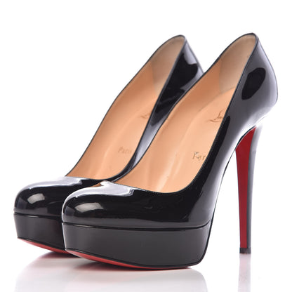 Christian Louboutin Patent Bianca 140 Pumps 38.5 Black 3 of 18
