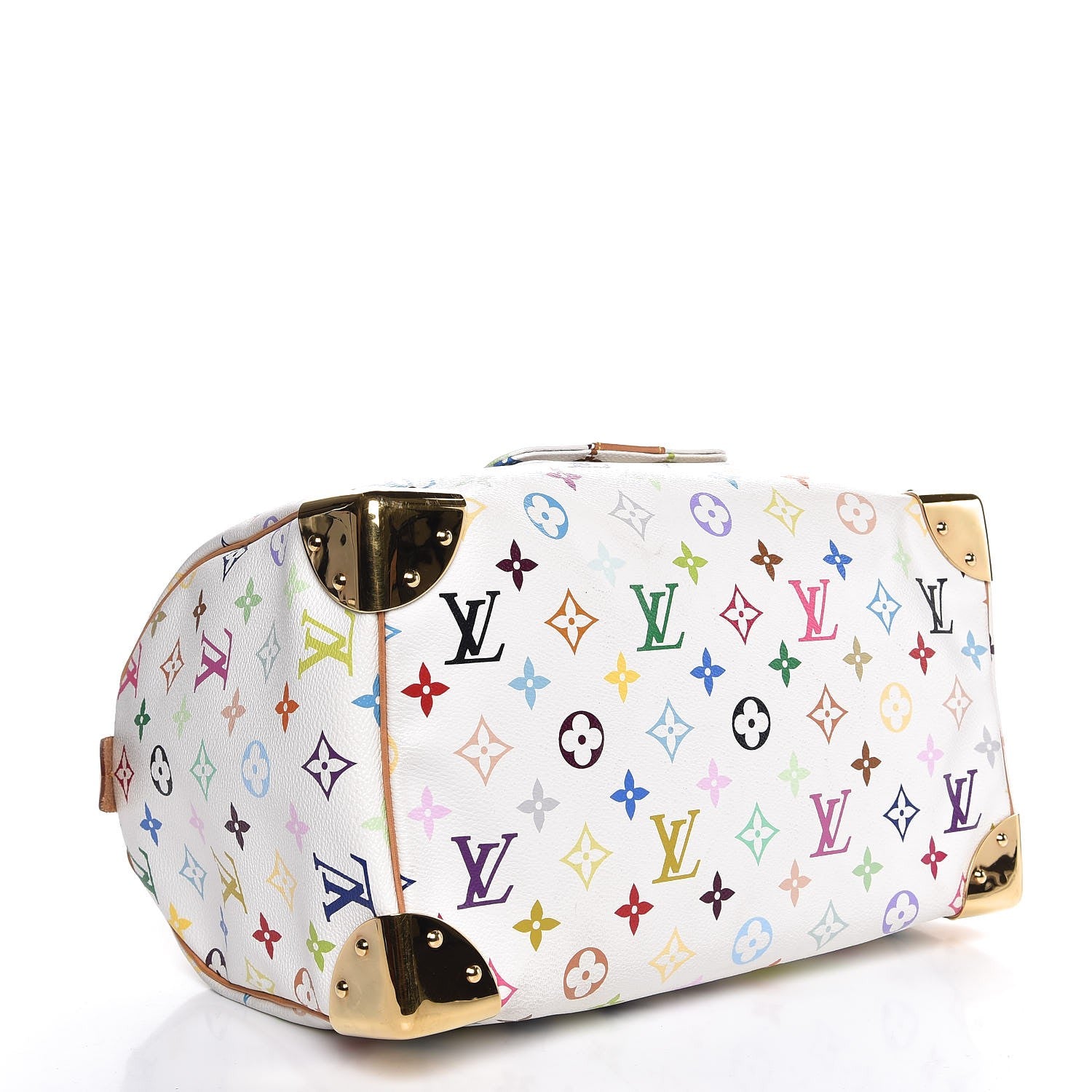 Louis Vuitton Monogram Multicolor Speedy 30 White 4 of 8
