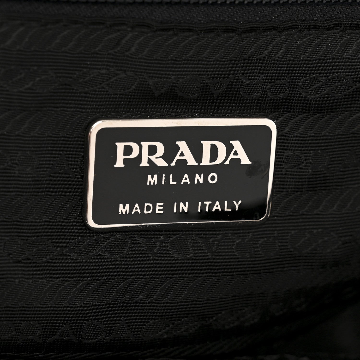 Prada Nylon Vela Medium Backpack Black 6 of 15