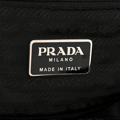 Prada Nylon Vela Medium Backpack Black 6 of 15