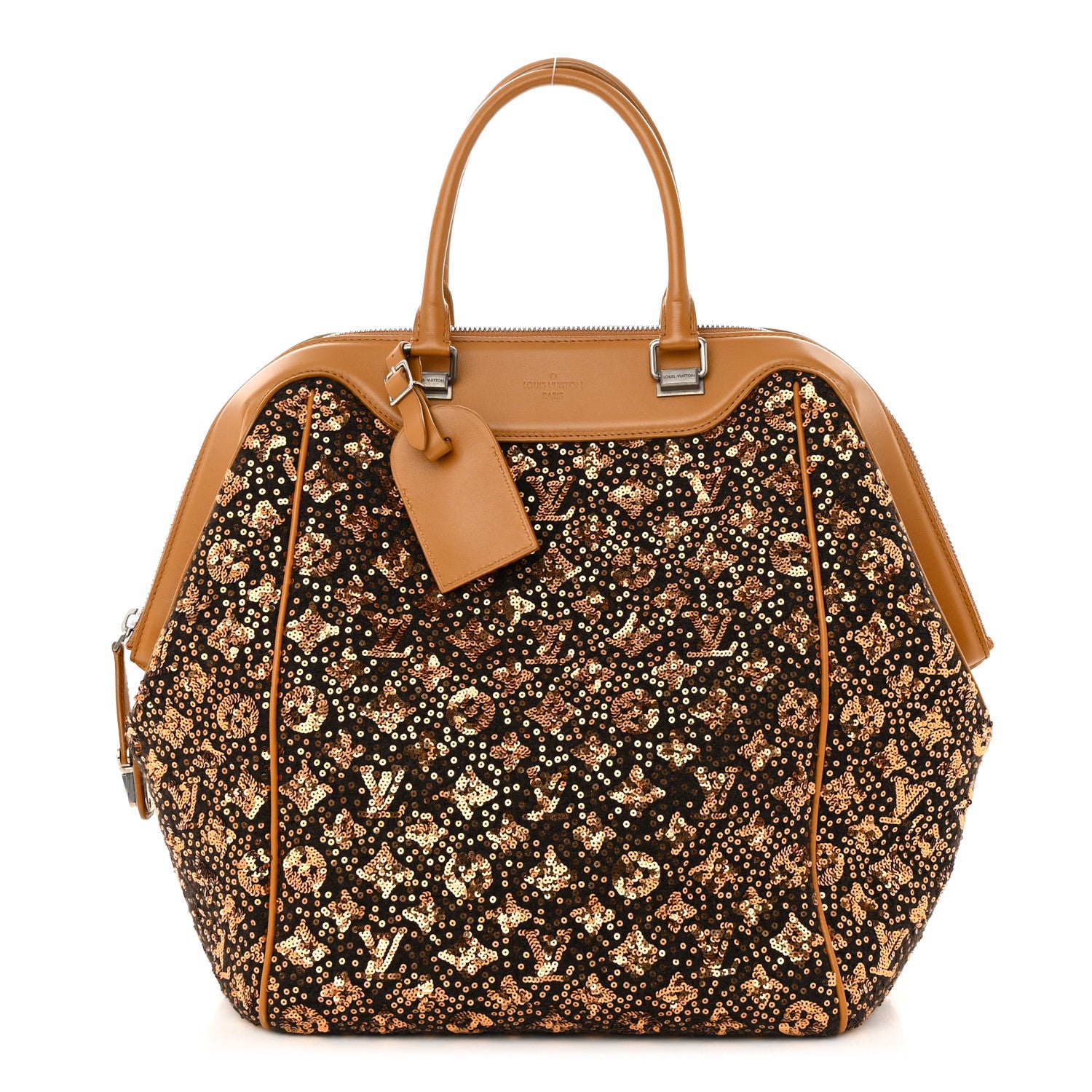 Louis Vuitton Sequin Monogram Sunshine Express North South Gold 1 of 10
