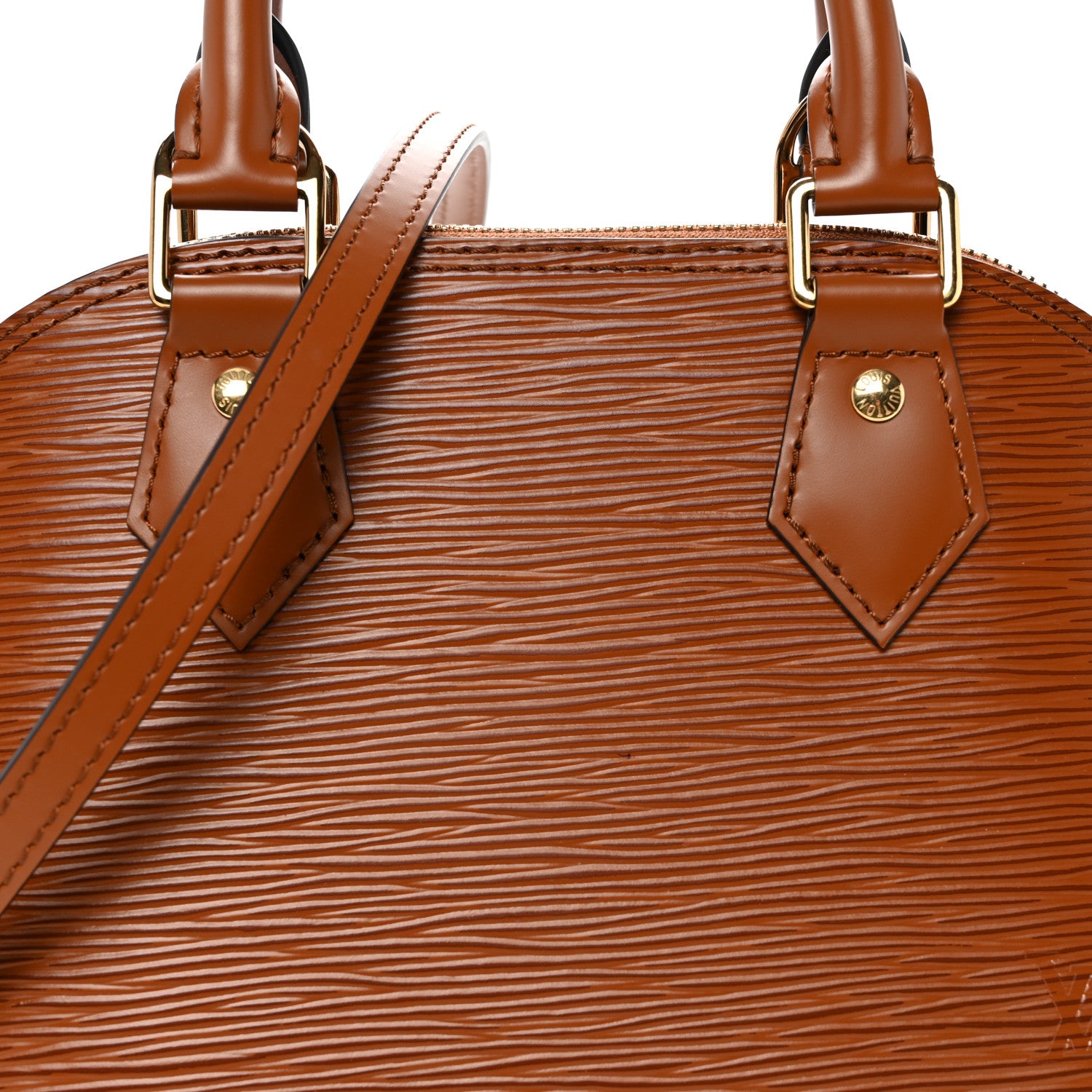 Louis Vuitton Epi Alma BB Tan 7 of 9