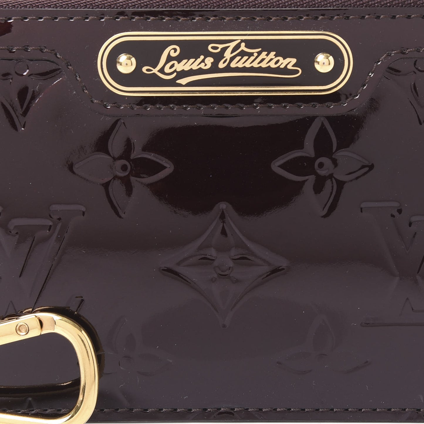 Vernis Key Pouch Amarante