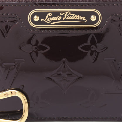 Louis Vuitton Vernis Key Pouch Amarante 8 of 8