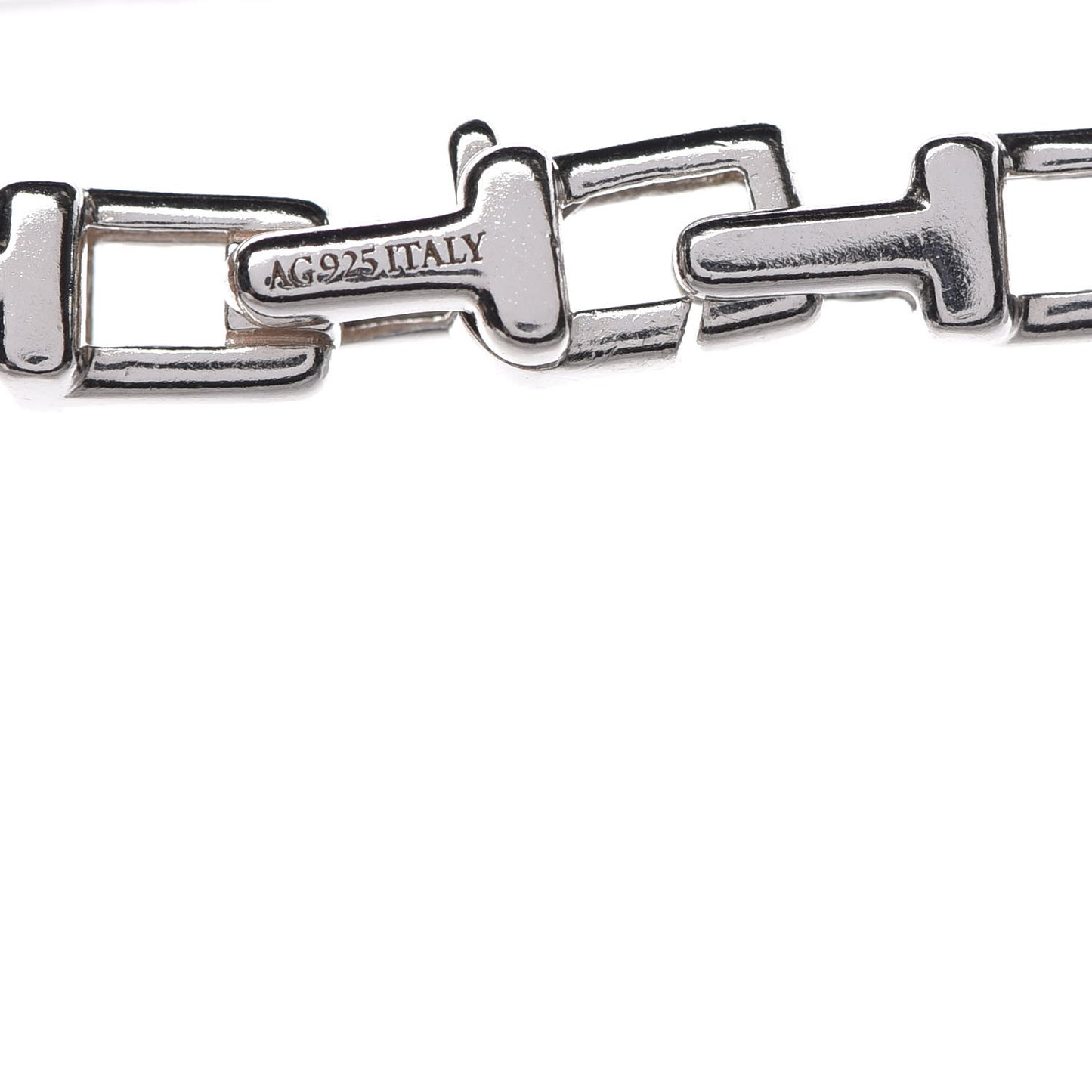 Sterling Silver T Narrow Chain Necklace