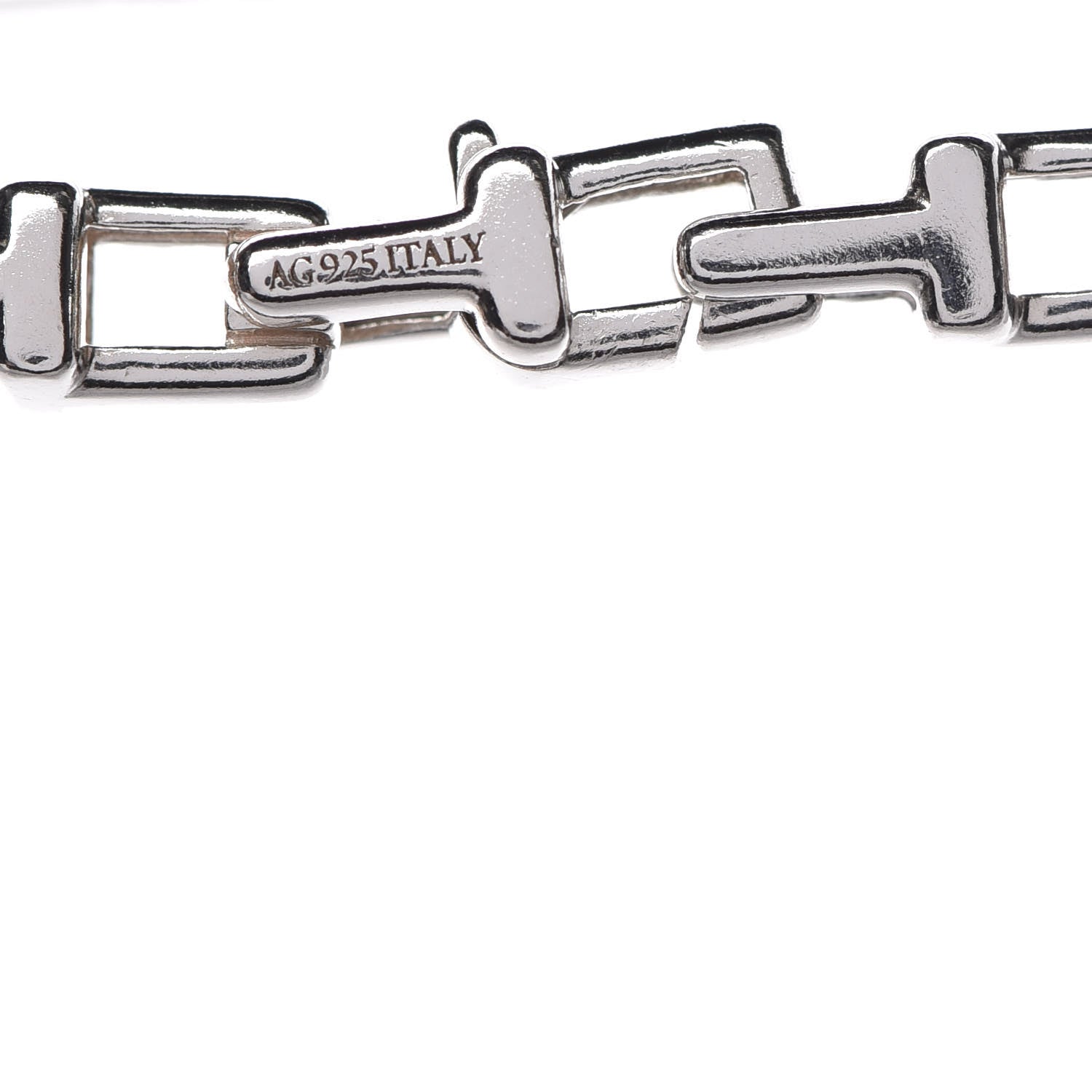 Tiffany Sterling Silver T Narrow Chain Necklace 7 of 7