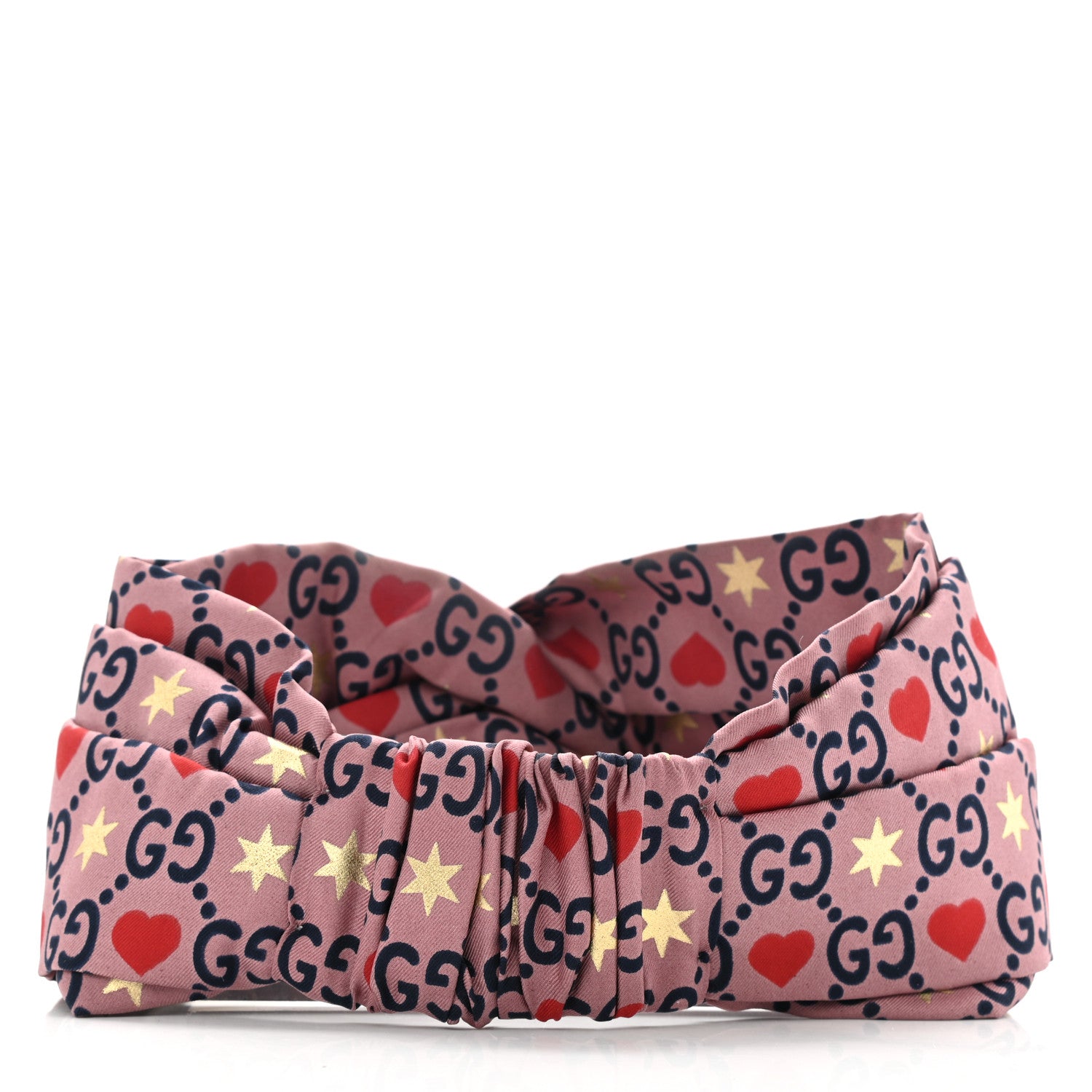 Gucci Silk GG Big Dimba Headband M Pink 3 of 5